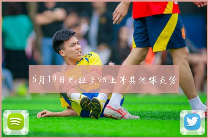 6月19日巴拉圭vs土耳其控球走势