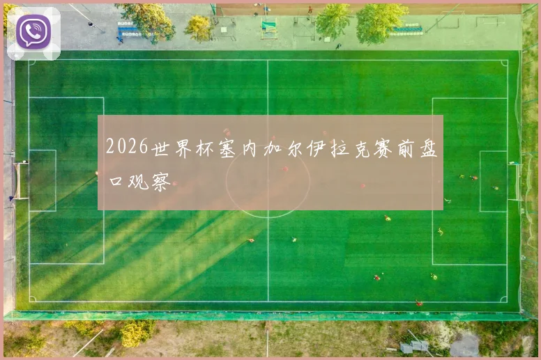 2026世界杯塞内加尔伊拉克赛前盘口观察